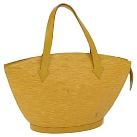 Louis Vuitton-LOUIS VUITTON Borsa a mano Epi Saint Jacques Gialla M52279 LV Auth 73047-Giallo