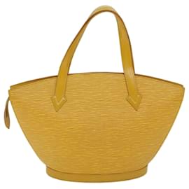 Louis Vuitton-LOUIS VUITTON Borsa a mano Epi Saint Jacques Gialla M52279 LV Auth 73047-Giallo