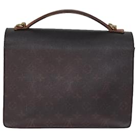 Louis Vuitton-LOUIS VUITTON Monogram Monceau 28 Hand Bag M51185 LV Auth 73433-Monogram