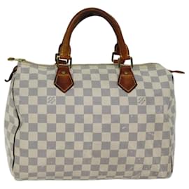 Louis Vuitton-LOUIS VUITTON Damier Azur Speedy 30 Borsa a mano N41533 LV Auth 73440-Altro