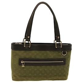 Louis Vuitton-LOUIS VUITTON Monogram Mini Lucille PM Borsa a mano TST Khaki M92682 LV Auth 73168-Altro