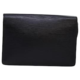 Louis Vuitton-LOUIS VUITTON Epi Serie Dragonne Hand Bag Black M52612 LV Auth th4847-Black