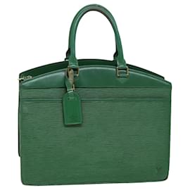 Louis Vuitton-LOUIS VUITTON Epi Riviera Hand Bag Green M48184 LV Auth 72220-Green
