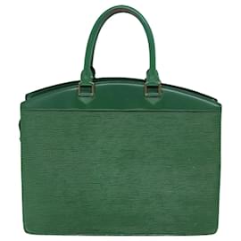 Louis Vuitton-LOUIS VUITTON Epi Riviera Hand Bag Green M48184 LV Auth 72220-Green