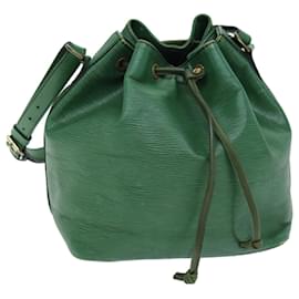 Louis Vuitton-LOUIS VUITTON Borsa a tracolla Epi Petit Noe Verde M44104 LV Auth 72193-Verde