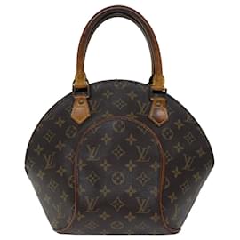 Louis Vuitton-Bolso de mano LOUIS VUITTON Monogram Ellipse PM M51127 LV Auth 72750-Monograma