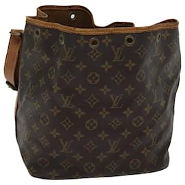 Louis Vuitton-LOUIS VUITTON Monogram Petit Noe Shoulder Bag M42226 LV Auth 71474-Monogram