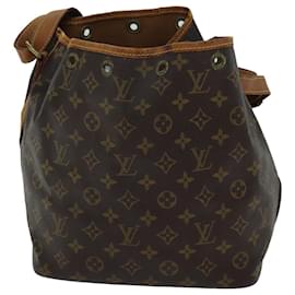 Louis Vuitton-Bolso de hombro Petit Noe con monograma de LOUIS VUITTON M42226 LV Auth 71474-Monograma