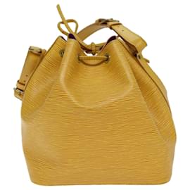 Louis Vuitton-LOUIS VUITTON Bolso de hombro Epi Petit Noe Tassili Amarillo M44109 LV Auth 73080-Otro