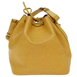 Louis Vuitton-LOUIS VUITTON Epi Petit Noe Borsa a tracolla Tassili Giallo M44109 LV Auth 73080-Altro