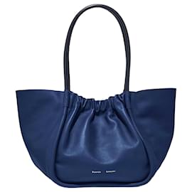 Proenza Schouler-Proenza Schouler XL Ruched Tote Bag-Blue