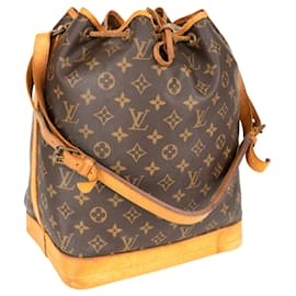 Louis Vuitton-Monograma de lona Louis Vuitton Sac Noe Grande-Castaño