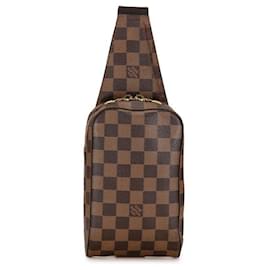 Louis Vuitton-Louis Vuitton Jeronimos Canvas Shoulder Bag N51994 in Good condition-Other