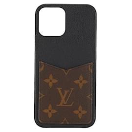 Louis Vuitton-Custodia per telefono Louis Vuitton Monogram per iPhone 12 Pro Max in tela Altro in buone condizioni-Altro