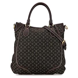 Louis Vuitton-Borsa a tracolla in tela Louis Vuitton Mini Lin Besace Angele M95617 in buone condizioni-Altro