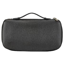 Louis Vuitton-Louis Vuitton Taiga Leather Organizer Atoll Long Wallet M30652-Black