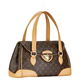 Louis Vuitton-Louis Vuitton Pochette Beverly Canvas Shoulder Bag M40122 in Good condition-Other