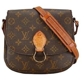 Louis Vuitton-Louis Vuitton Saint Cloud MM Canvas Shoulder Bag M51243 in Good condition-Other