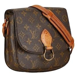 Louis Vuitton-Louis Vuitton Saint Cloud MM Canvas Shoulder Bag M51243 in Good condition-Other