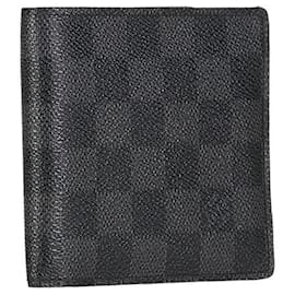 Louis Vuitton-Portafoglio bifold Louis Vuitton Portefeuille Amerigo in tela N41635 in buone condizioni-Altro