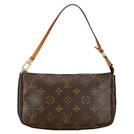 Louis Vuitton-Borsa a mano in tela Louis Vuitton Pochette Accessoires M51980 in buone condizioni-Altro