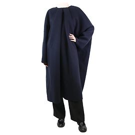 The row Navy Jaubert oversized cashmere coat  - size M Blue