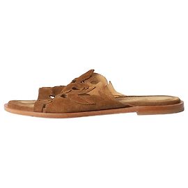 Sartore Brown suede cutout sandals - size EU 37 Brown