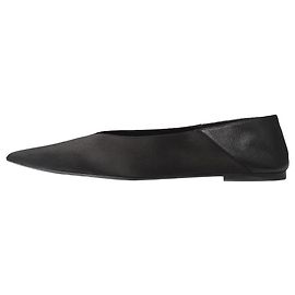 Saint Laurent Schwarze Satin-Slipper von Nour – Größe EU 37,5 Schwarz