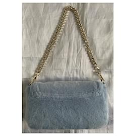 Autre Marque-Handbags-Blue,Golden
