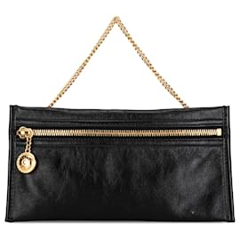 Gucci-Bolsa de couro preta Rajah Gucci-Preto