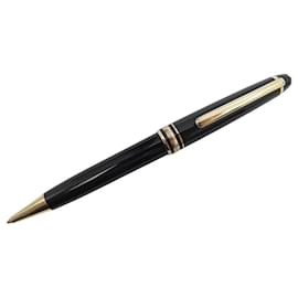 Montblanc-CANETA ESFEROGRÁFICA MONTBLANC MEISTERSTUCK CLÁSSICA MB132453 CANETA ESFEROGRÁFICA OURO-Preto