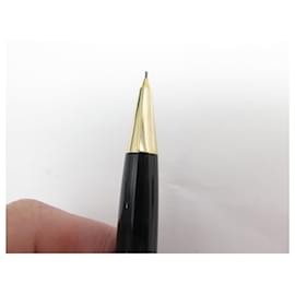 Montblanc-VINTAGE MONTBLANC MEISTERSTUCK KLASSISCHER MECHANISCHER STIFT MB12737 SCHWARZ-Schwarz