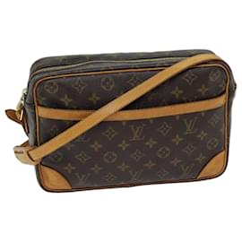 Louis Vuitton-LOUIS VUITTON Monogram Trocadero 30 Shoulder Bag M51272 LV Auth 72535-Monogram