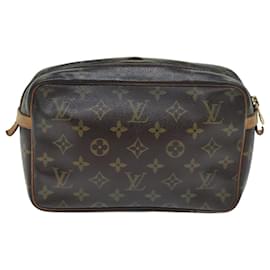 Louis Vuitton-Bolso de mano LOUIS VUITTON con monograma Compiegne 23 M51847 LV Auth 73275-Monograma