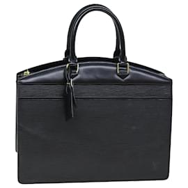 Louis Vuitton-Bolsa de mão LOUIS VUITTON Epi Riviera Noir Preto M48182 Autenticação de LV 72222-Preto