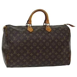 Louis Vuitton-Bolso de mano LOUIS VUITTON Monogram Speedy 40 M41522 LV Auth yk12016-Monograma