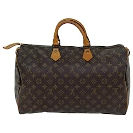 Louis Vuitton-Borsa a mano LOUIS VUITTON Monogram Speedy 40 M41522 LV Auth yk12016-Monogramma