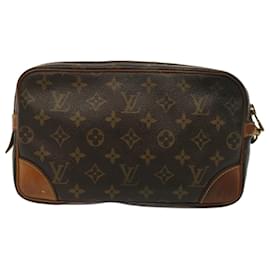 Louis Vuitton-Bolso de mano LOUIS VUITTON con monograma Marly Dragonne GM M51825 LV Auth 73011-Monograma