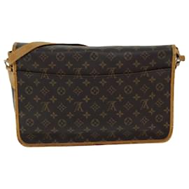 Louis Vuitton-LOUIS VUITTON Monogramme Gibeciere GM Sac à bandoulière M42246 LV Auth bs14064-Monogramme