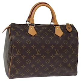 Louis Vuitton-Borsa a mano LOUIS VUITTON Monogram Speedy 30 M41526 LV Auth 72372-Monogramma