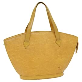 Louis Vuitton-Bolso de mano LOUIS VUITTON Epi Saint Jacques Amarillo M52279 LV Auth 73432-Amarillo