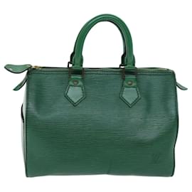 Louis Vuitton-LOUIS VUITTON Epi Speedy 25 Borsa a mano Borneo Verde M43014 LV Auth 72993-Altro