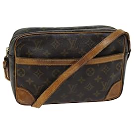Louis Vuitton-LOUIS VUITTON Monogram Trocadero 27 Shoulder Bag M51274 LV Auth 72743-Monogram