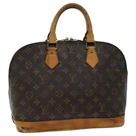 Louis Vuitton-Bolso de mano Alma con monograma de LOUIS VUITTON M51130 LV Auth 73083-Monograma