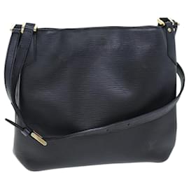 Louis Vuitton-LOUIS VUITTON Epi Mandala MM Shoulder Bag Black M58892 LV Auth 73531-Black