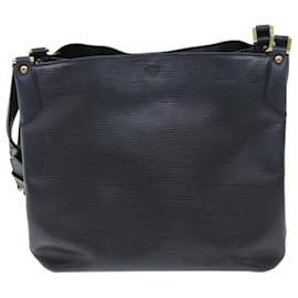 Louis Vuitton-LOUIS VUITTON Epi Mandala MM Shoulder Bag Black M58892 LV Auth 73531-Black