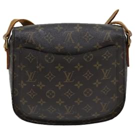 Louis Vuitton-LOUIS VUITTON Monogram Saint Cloud GM Shoulder Bag M51242 LV Auth 72740-Monogram