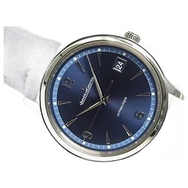 JAEGER LECOULTRE Master Control data Q4018480 world800 Lot Limited Masculino Prata