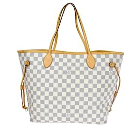 Louis Vuitton-Louis Vuitton Neverfull MM-Bianco