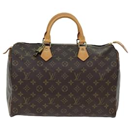 Louis Vuitton-Louis Vuitton Speedy 35-Marrone